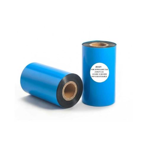 Jaman Lal and Sons Resin Ribbon 110x300 for Labels Printing Wash Care Non Scratchable