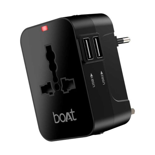 boAt Universal Travel Adapter C10 (Black)