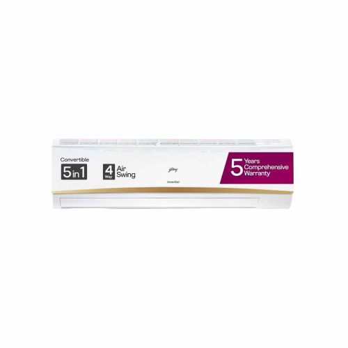 Godrej 2.5 Ton 3 Star AI Powered 5-In-1 Convertible Inverter Split AC