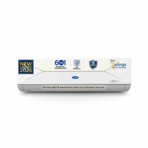 Carrier 1.5 Ton 5 Star Flexicool Inverter Split AC