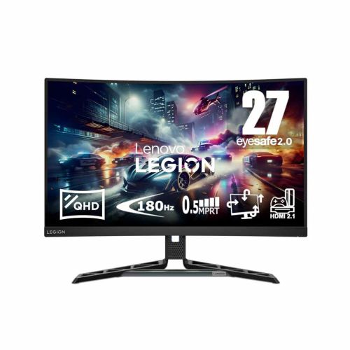 Lenovo Legion R27qc-30 27 Inch QHD Curved Gaming Monitor