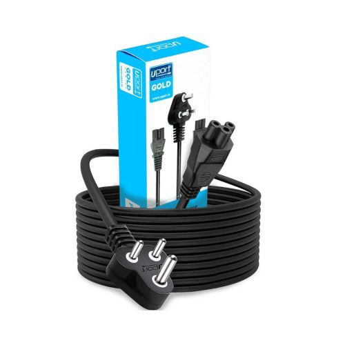 Storite UPort 1.8 Meter 3 Pin Laptop Power Cable Cord 18AWG Universal AC Replacement (Black)