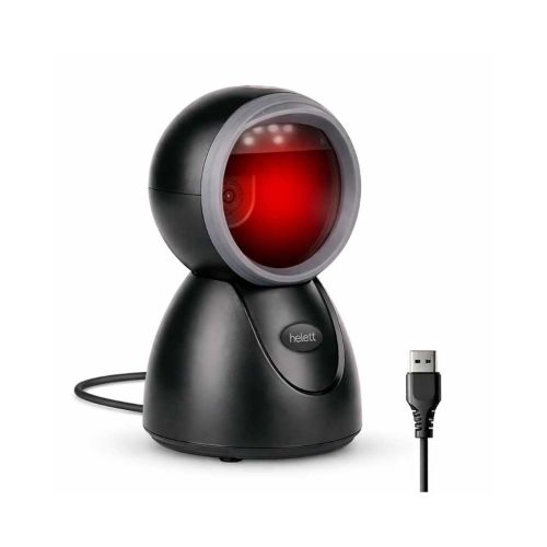 Helett HT15 Hands-Free Desktop Barcode Scanner
