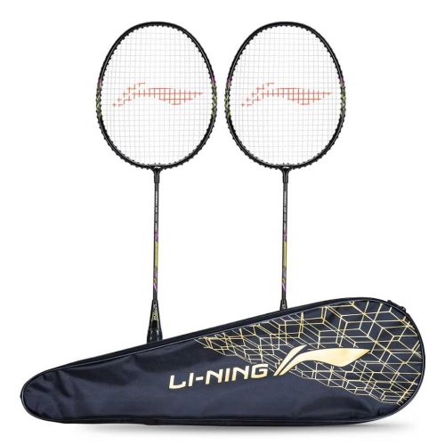 Li-Ning Smash XP PRO Badminton Combo (2 Rackets + 1 Full Cover)