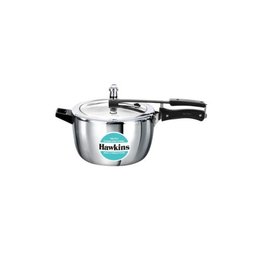 Hawkins Triply Stainless Steel Wide Pressure Cooker