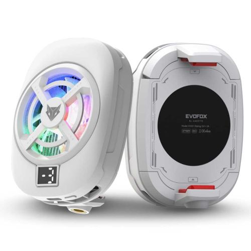 EvoFox Hailstone S Mobile Cooling Fan – 15W RGB Gaming Phone Cooler