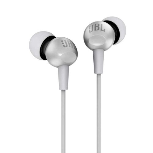 JBL C200SI Premium In-Ear Wired Earphones with Mic (Gray)