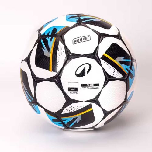 Decathlon Club Ball Resist Size 5, Hybrid Technology, Rubber Coating (White)