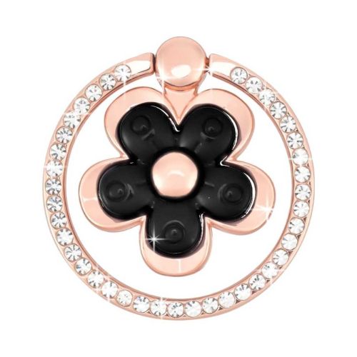 KolorFish Flower Glitter Magnetic Phone Ring Holder