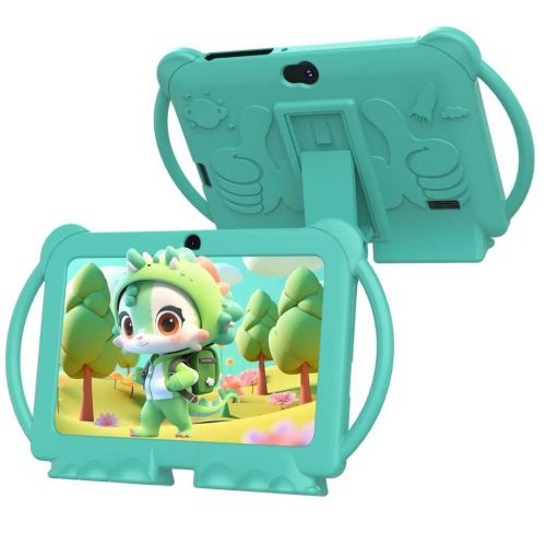 Kids Tablet 7" Android Tablet (4GB RAM + 32GB, Wi-Fi, Shockproof Case, Unisex)