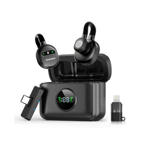 GRENARO Lavalier Wireless Mic for YouTube (Hidden Design Version)
