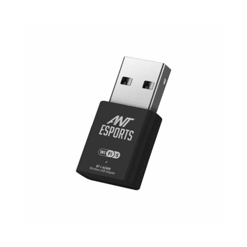 Ant Esports AE600B 600Mbps Wi-Fi + Bluetooth USB Mini Dongle