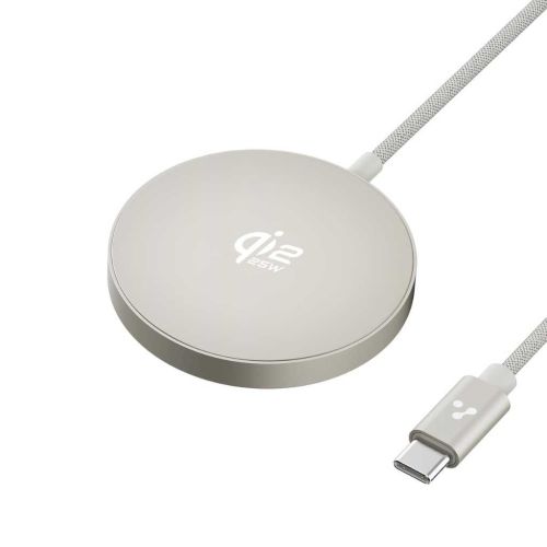 Ambrane AerosynQ 2 25W Qi2.2 MagSafe Wireless Charger – Titanium